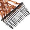 Acouto Women Girl Easy H Beads Slide Stretchy Comb Clamp/Holder Stretchable Hairpin Black CombStretchy CombStretchable HairpinGirltter No Popular with (Coffee) view 4