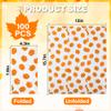100Pcs Pumpkin Guest Napkins Fall Decor Pumpkins Paper Napkin Thanksgiving Disposable Bathroom Hand Towels for Autumn Harvest Friendsgiving Seasonal Table Decor Party Supplies view 2