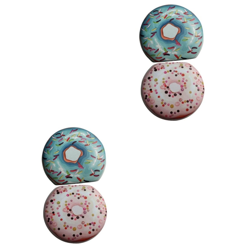 CALLARON 4sets Contact Lens Case Cute Small Organizer for Daily Storage for Travel and Cosmetic Use