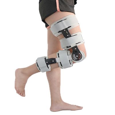 WDSOPK Hinged Knee Support Brace Adjustable Knee Brace Orthosis,Joint Support Knee Band Knee Splint Support Breathable Articulated Knee Brace Support for Joint Injuries And Orthopedic Rehab