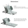 Adjustable Electric Bed Backrest with Remote Control, Foldable Guardrail - Enhance Comfort for All Bed Types view 2
