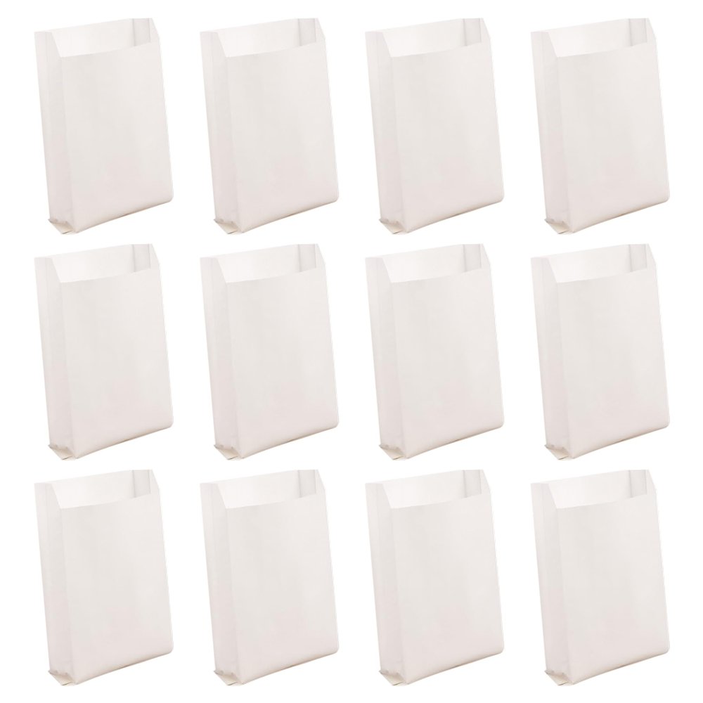 Feminine Hygiene Liner Bags Sanitary Napkin Disposal Bag Dry Wax Grease Resistant Bags Waste Receptacle Paper Liners Kraft Paper Sacks for Cookies Snacks 50pcs