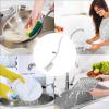 Dish Scrubbing Brush,Dishwashing Brush Pot Dish Cleaner | Stiff Bristles Long Handle Cleaning Tools, Cast Iron Cleaner for Cookware, Pots and Pans, Sink Scrubbing view 4