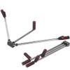 Alomejor Traction Structural Device The Leg Formula Folds The Leg for Ribbons in Black Stainless Steel Made of Stainless Steel in Black view 1