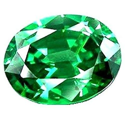 11.25 Ratti Green Cubic Zircon Certified Diamond Cut Loose Gemstone For Men'S And Women'S-B0C1P44LMRNAMZ