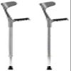 OGLFGLNY Forearm Crutches Adjustable Cane Forearm Crutches -weight Arm Cuff Crutch - Adjustable, Comfortable Wrist Handle, Standard and Tall Adults,weight Aluminum Li view 1
