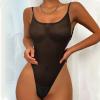 Women's Lingerie Comfortable Stretch Underwear Seductive Apparel (Black, XL) view 3