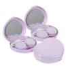 PACKOVE 3 Sets Lens Cases with Mirror Portable Pp Contact-Lens Storage Box Small Size Lightweight Travel Kit Suitable for Backpack and Bag view 1