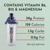 SCI-MX Pro-V Gain - 100% Vegan Protein Powder - Soy, Pea + Rice - Raspberry Cheesecake Flavour - B12 + Magnesium - Muscle Growth - Zero Sugar - Non-GMO - 900g (20 Servings) 39g of Protein per Serving view 3