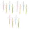 VICASKY 12pcs Silicone Toothbrush Boy Girl Training Toothbrush Suction Base for Year Old First Extra Soft view 1