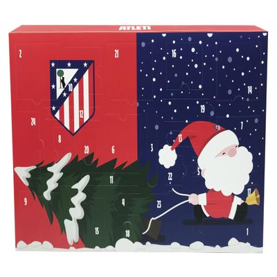 CyP Brands-Atltico de Madrid Advent Calendar, 24 Surprises, Gift for Children, Officially Licensed Marvel, Activities and Toys