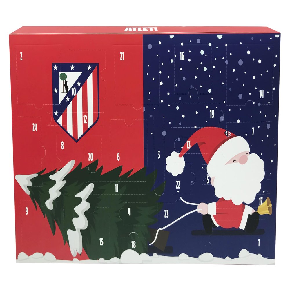 CyP Brands-Atltico de Madrid Advent Calendar, 24 Surprises, Gift for Children, Officially Licensed Marvel, Activities and Toys