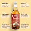 Skinny Barista Maple Coffee Syrup Zero Calorie 1L Sugar Free Syrup For Coffee, Tea, Hot Chocolate, Shakes & Desserts Vegan-Friendly, Gluten-Free & Fat-Free view 3