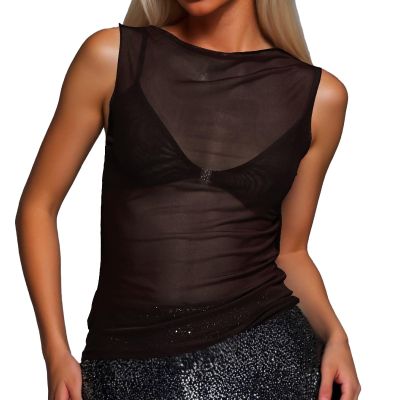 Women's Sexy Lingerie Comfortable Stretchy Underwear Apparel for Wear (Black, XL)