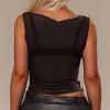 Women's Sexy Lingerie Comfortable Stretchy Underwear Apparel for Wear (Black, XL) view 4