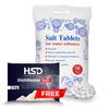 Water Softener Tablets 10kg + FREE Dishwasher Salt 2kg | Hard Water Treatment Gift Pack | Limescale Protection for Appliances view 1