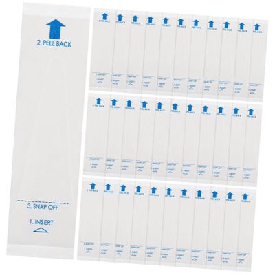 SOIMISS 100pcs Covers Disposable for Digital, Pe Material, Easy to Use and Safe, Universal Thin Film Oral Protection Sleeves for Accurate Health Monitoring
