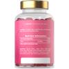 Biotin Hair Growth Gummies 10,000mcg | 120 Count | High Strength Supplement for Hair and Skin Support | Strawberry Flavour | Vegan | By Carlyle view 4