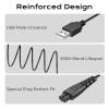 5V Shaver Charger Cable for Remington Shaver Charger, 120CM/3.9FT USB Beard Trimmer Shaver Charging Cable for Remington HC4250, HC4255 F3 PF7500 MB4200 MB4130 XR1330 XR1350 XR1400 XR1470 XR1430 view 4