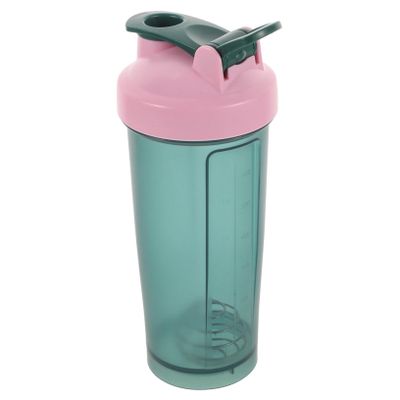 BESTonZON Protein Shaker Cup Gym Bottle Green Sports Water Holder with Leak-proof Mixer for Fitness and Pre-workout Supplement Shakes