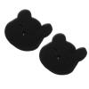 Akozon Laundry Pet Hair Remover - Cute Black Bear Shaped Reusable Hair Catcher for Washing Machine & Dryer - Effective Dog & Cat Removal for Clothing, Bedding, & More (2 Pcs) view 4