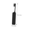 BAZEITFLOW 10pcs Lightweight Folding Toothbrush Set with Soft Bristles Retractable Compact Toothbrush for Travel Portable Dustproof Holder Suitable for Business Trips and Vacation Use view 2