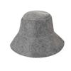 BOJHGO Sauna Hat 2pcs Felt Sauna Hat Anti Heat Cap For Bath House Head Protection Bathroom Shower Cap Hair Quickly Towel Drying Towel Hats(Gray) view 1