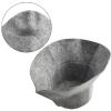 BOJHGO Sauna Hat 2pcs Felt Sauna Hat Anti Heat Cap For Bath House Head Protection Bathroom Shower Cap Hair Quickly Towel Drying Towel Hats(Gray) view 2