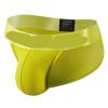 Sexy Man's Underwear Briefs Underpants Nylon Mesh Quick Dry Men's Briefs Bikini Slip Men's Tanga Briefs Nylon(387Yellow,XXL) view 1