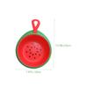 RYQZOVKX 3pcs Cartoon Washbasin Bath Food Wash Basin Bathtub Lemon Bowls Bottle Cups Fruit Tub Seat Suction Bowl Snack Spill Water Lids/280 view 2