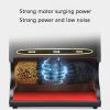 MYXJX electric shoe polisher, Fully Automatic Sensor with Replaceable Advertising Poster Public Electric Shoe Brush,en(Black Color) view 4