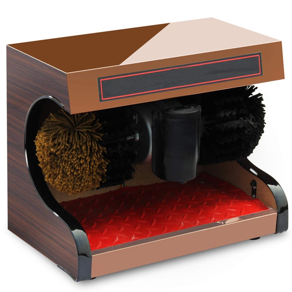 MYXJX electric shoe polisher, Fully Automatic Infra Sensor, Home Or Commercial Hotel Leather in Hotel Lobby,A2