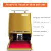 MYXJX electric shoe polisher, Vertical Hotel Lobby mall Electric Shoe Brush Machine, 4 Colors Available Shoe Brushes,(Gold) view 3