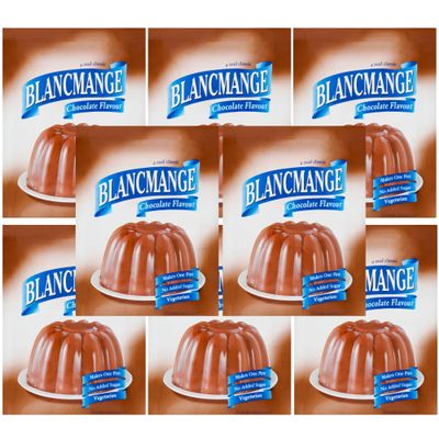 Blancmange Bundle With Pearce Duff Blancmange Chocolate Flavour 35g (8 pack)