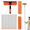 Ceiling Duster,Microfiber High Spider Web Cleaner - Ceiling Fan Dust Remover Multi-Function Dusting Cleaning Supplies for Shelf Lampshade Window view 1