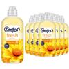 Comfort Sunshiny Days Fabric Conditioner 31 Washes 930ml Fabric Softener Washing Liquid, Long Lasting Freshness and Softness with Stay Fresh Technology for 100 Days, 8 Pack view 1
