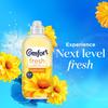 Comfort Sunshiny Days Fabric Conditioner 31 Washes 930ml Fabric Softener Washing Liquid, Long Lasting Freshness and Softness with Stay Fresh Technology for 100 Days, 8 Pack view 3