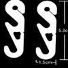 BESTYASH 150pcs Adjustment Buckle Reusable Hooks Straps Holder Ear Protective Hook view 2