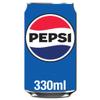 Pepsii Original Cola Flavoured Fizzy Soft Drink with Sugar and Sweetners 330ml Can Suitable for Vegan Recyclable (Pack of 24) view 3