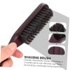 CALLARON Wooden Handle Facial Cleaning Brush for Men with Ergonomic Design Lightweight Professional Salon Style Shaving Brush Suitable for Home and Barber Use view 2