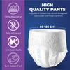 12 x Maxi Incontinence Pants Women & Men | Adults Diapers | Ultra Absorption and Soft-Stretch Waistband | Adults Pull Up Pants | Waist Size Large 80-156 cm | (1 Pack of 12, Large) view 3