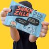 Snackzilla Chocolate Cookies (Pack of 8 x 30g) - 50% Less Sugar Cookies Oat Biscuits Multipack Soft Baked Lunch Box Snacks Healthy Snacks for Kids Vegan Biscuits Individually Wrapped view 4