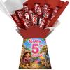 Birthday chocolate gift hamper bouquet gift box (Compatible with KITKAT) view 3