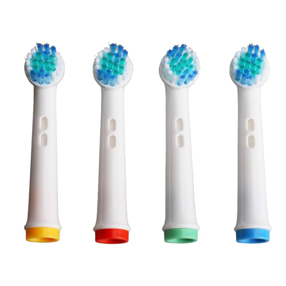 4pcs Replacement Toothbrush Heads, Gentle Efficient Electric Brush Refills for SB17A Heads, Made of POM Material, Wide Compatibility, Suitable for Beginners and Experts Alike