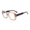 FUQINQINGOZ Anti Glare Reading Glasses Anti Eyestrain Anti Blue Light Computer Readers Classic TR Frame Flat Light Mirror(C3,1.00) view 1