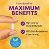 BioEssentials MindBoost 10-Ingredient Nootropic Stack Citicoline 280mg & L-Tyrosine 280mg Cognitive Function & Mental Focus PS 100mg + Uridine Creatine ALA Mg Zn 90 Vegan HPMC Capsules view 4