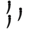 VALICLUD 3pcs Portable Ox Horn Massaging Board for Body Care Natural Scrapping Tool Massage Rod for Skin and Foot Relief view 1