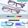 KOOSUFA Lightweight TR90 Blue Light Blocking Reading Glasses Women Men Oval Computer Readers Stylish Eyewear Eyeglasses 3 Colors Set +1.5 view 4