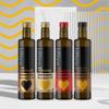 Hillfarm Infused Oil Collection - 4 x 250ml | Flavoured Oils for Cooking Gift Set, for Dressing & Dipping | Low in Saturated Fat | High in Omega 3 | Chilli, Garlic, Truffle & Smoked Rapeseed Oil view 1