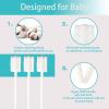 Baby Oral Cleaner 30 PCS, Infant Tongue Cleaner Disposable Baby Toothbrush for Newborn, Gauze Gum Cleaner, Infant Mouth Cleaning Stick Dental Care from 0 to 36 Months view 3